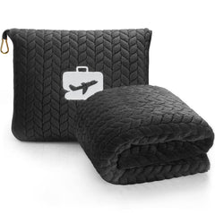 EverSnug devant du paquet montrant couverture et housse, pratique pour voyager