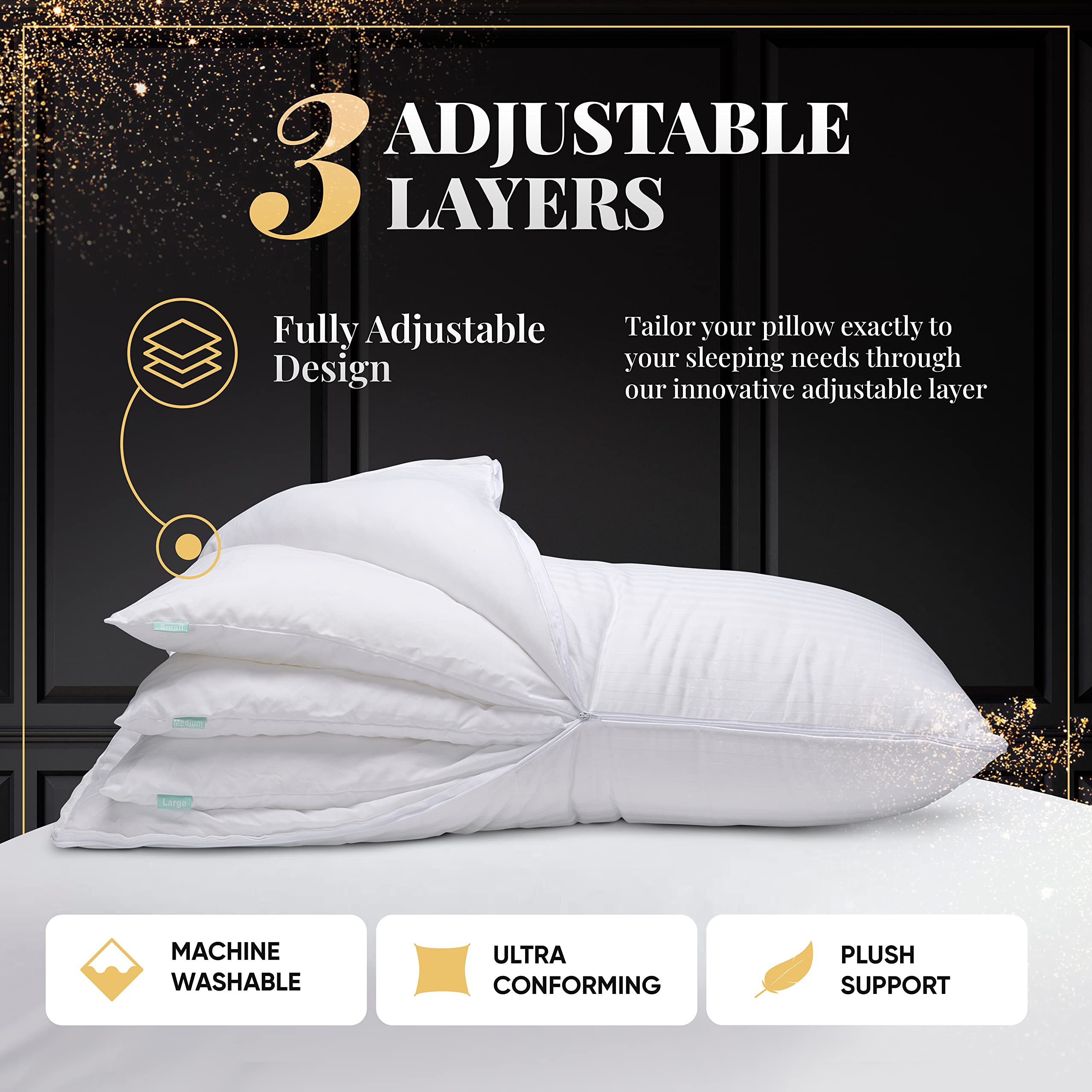 EverSnug gros plan du tissu satin 250 fils, douceur et fraîcheur