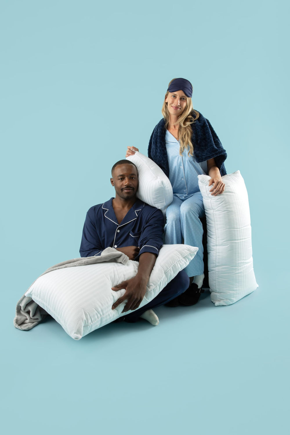 EverSnug oreiller rangement et entretien lavable en machine sans souci