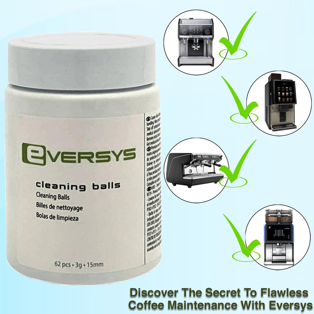 Eversys vue en action pendant un cycle de maintenance mettant en avant un nettoyage efficace