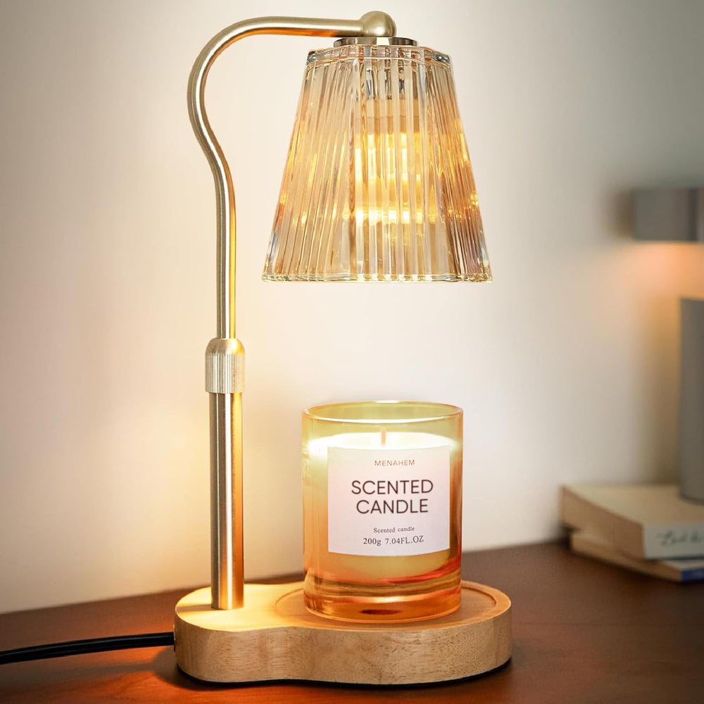 Evertrip lampe chauffe-bougie vue de face pour diffusion sécurisée
