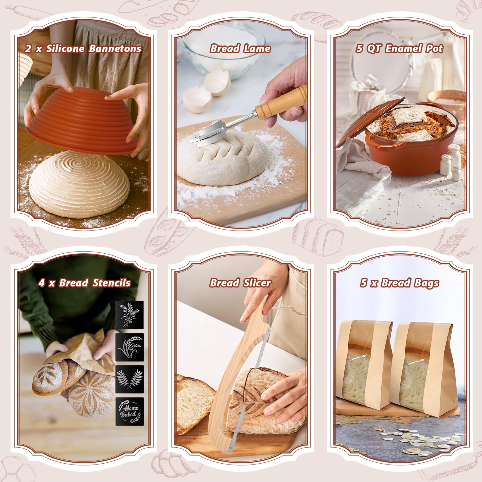 EWFEN pain doré cuit en cocotte montrant croûte croustillante