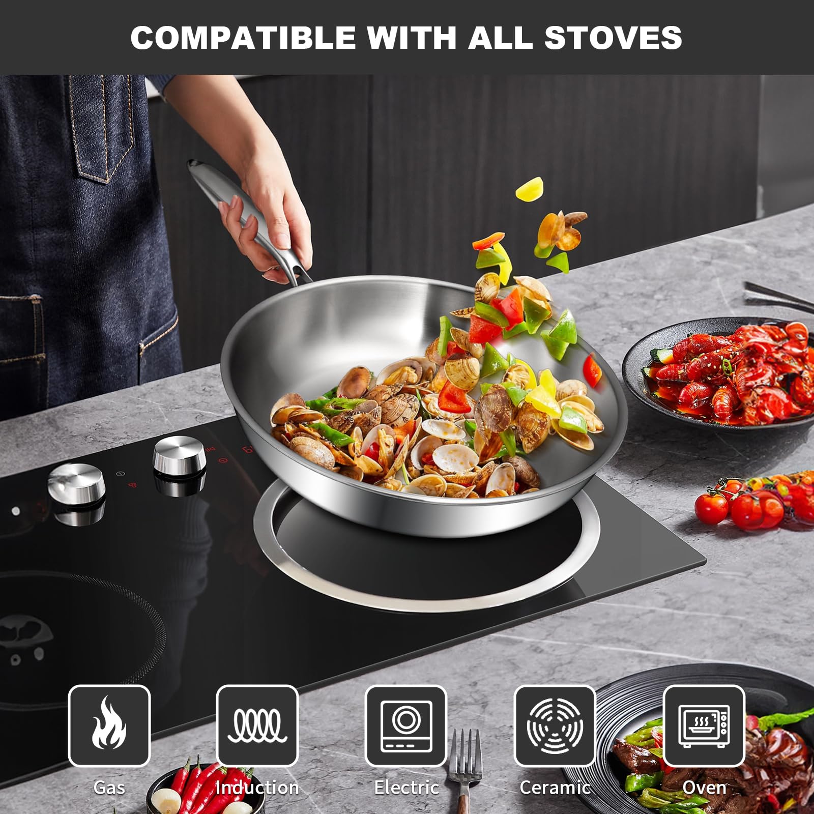 EWFEN comparaison des trois tailles 20,25,30 cm pour portions variables