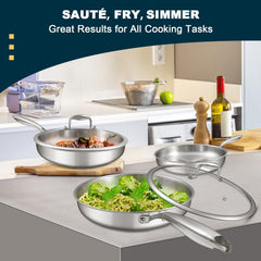 Détail intérieur inox 304 EWFEN montrant la surface lisse pour nettoyage facile