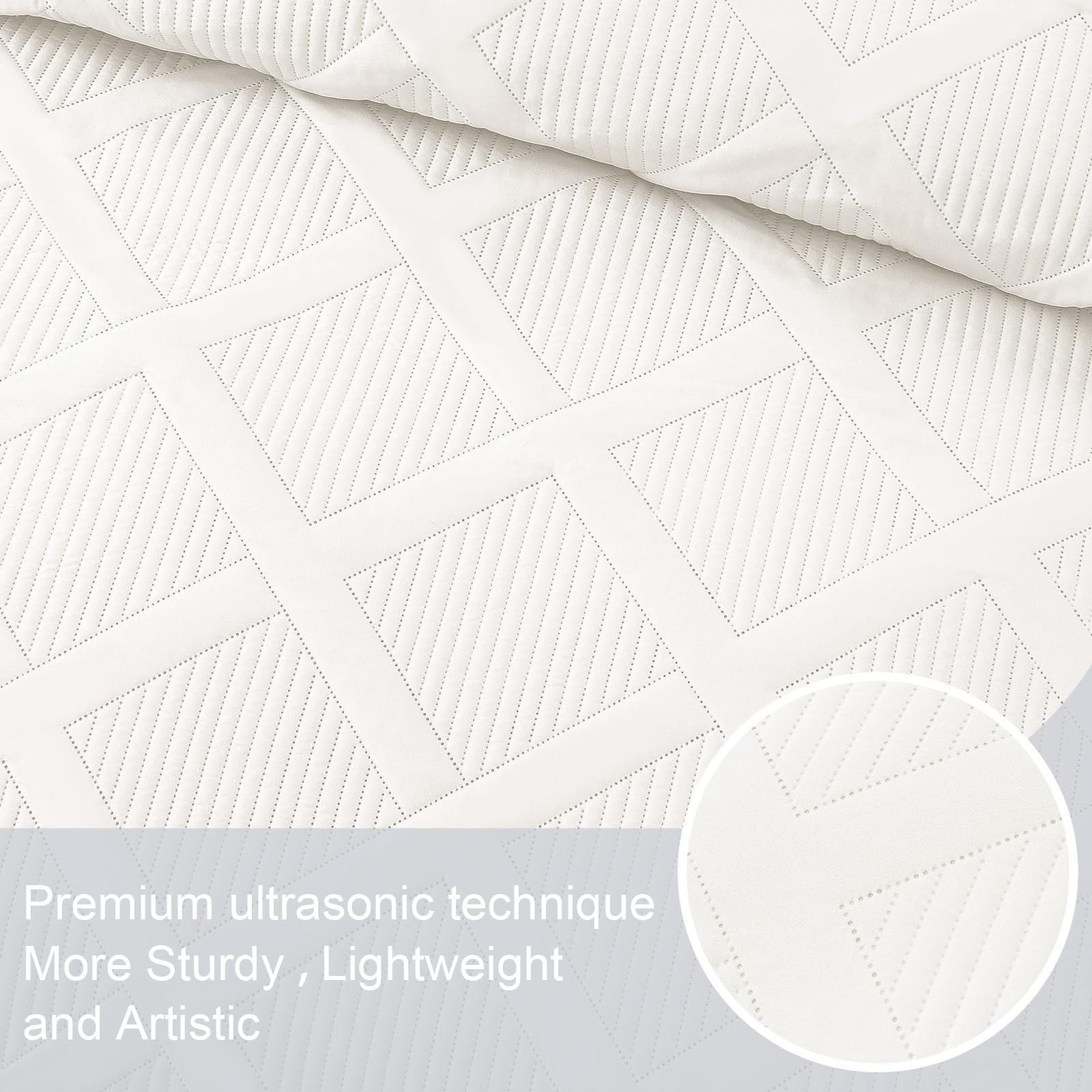 Exclusivo Mezcla parure sur lit en chambre moderne apportant luminosité