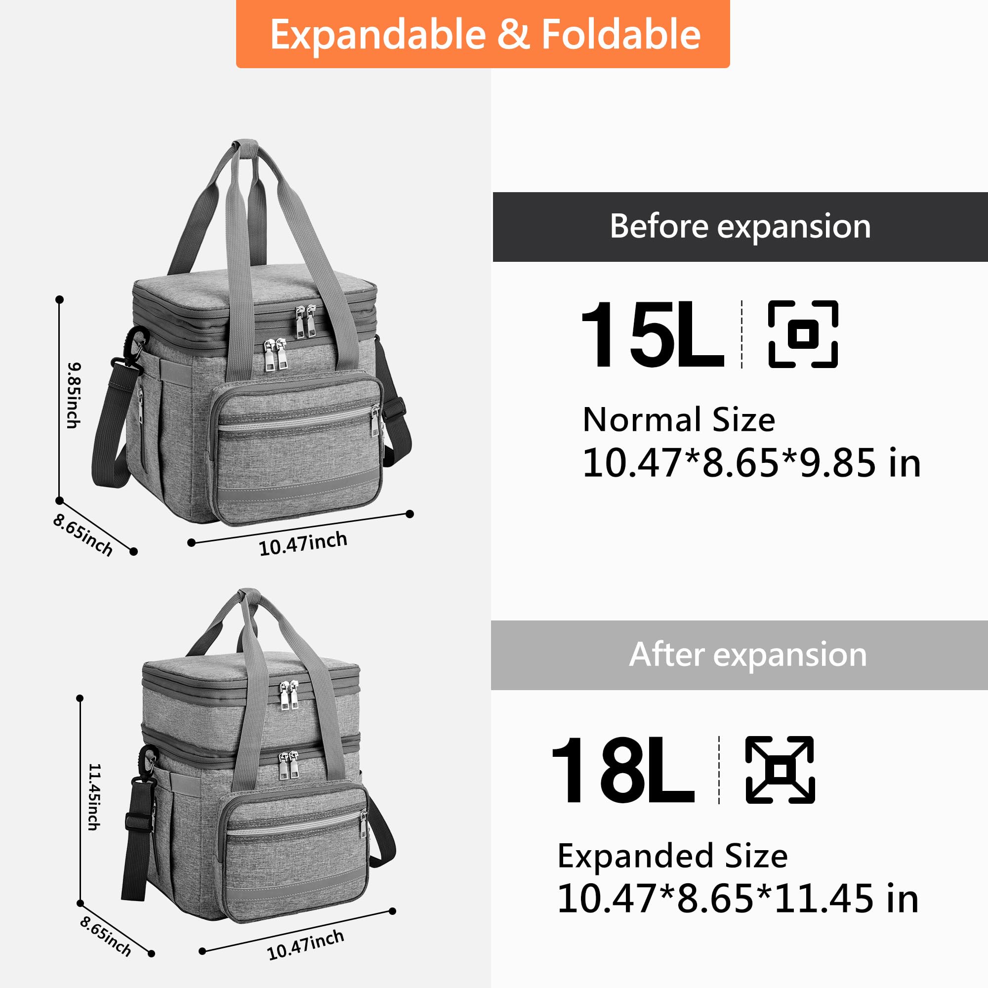 EXLIFBAG doublure PEVA sans couture facile à nettoyer et étanche