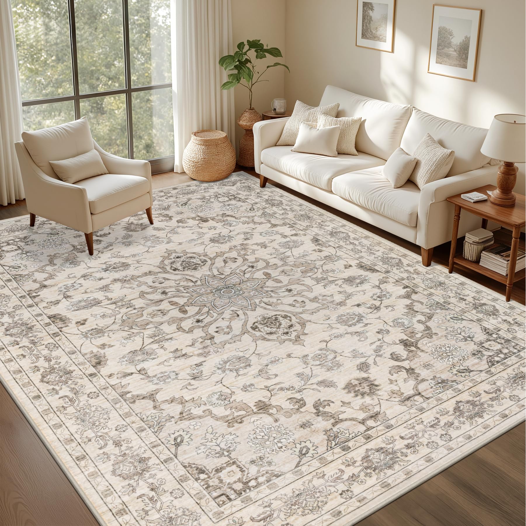 ExpediX vue recto du tapis 5x7 apportant élégance visuelle et confort