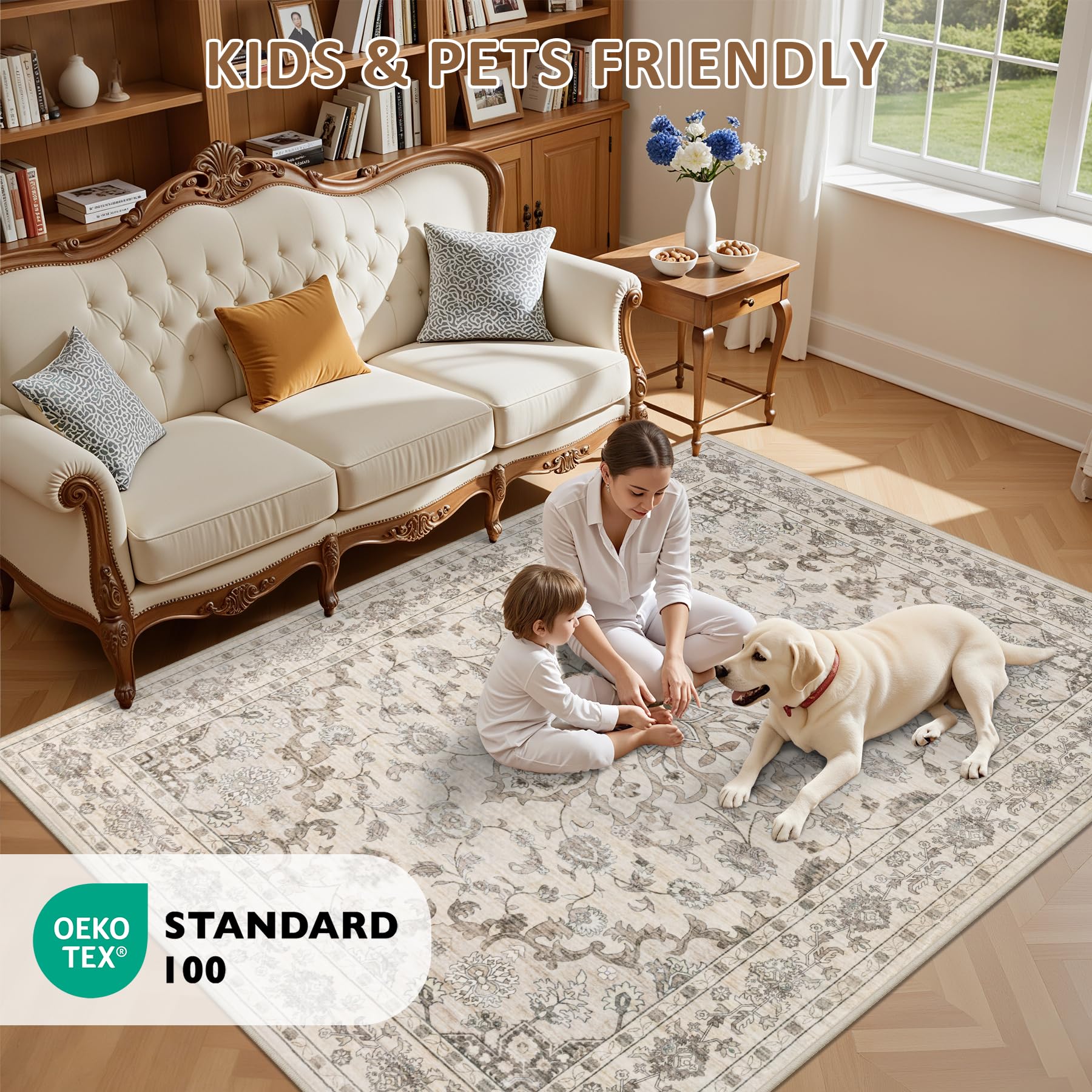 ExpediX tapis en machine symbolisant entretien simple et lavabilité