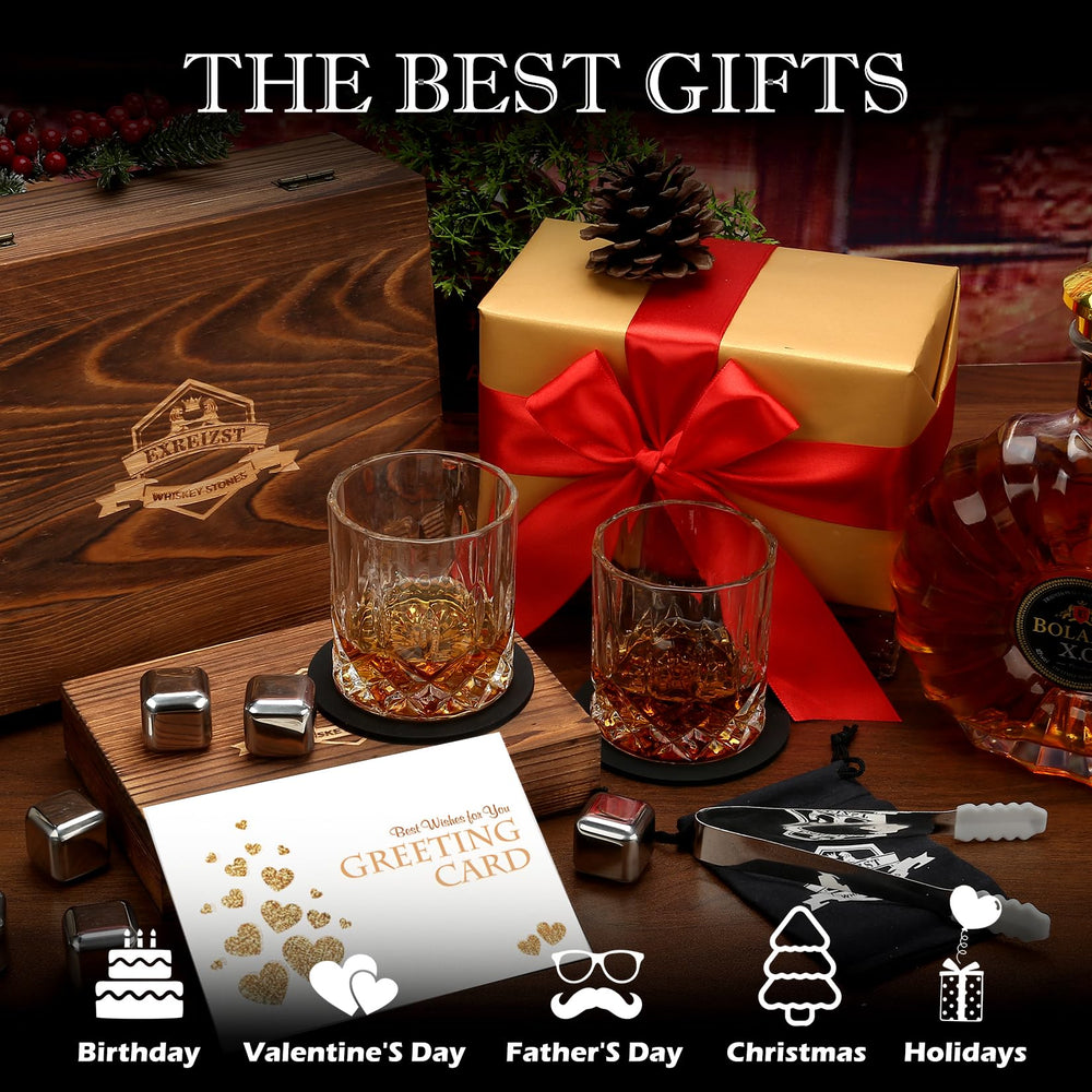 EXREIZST verres en usage whisky fraîcheur sans dilution
