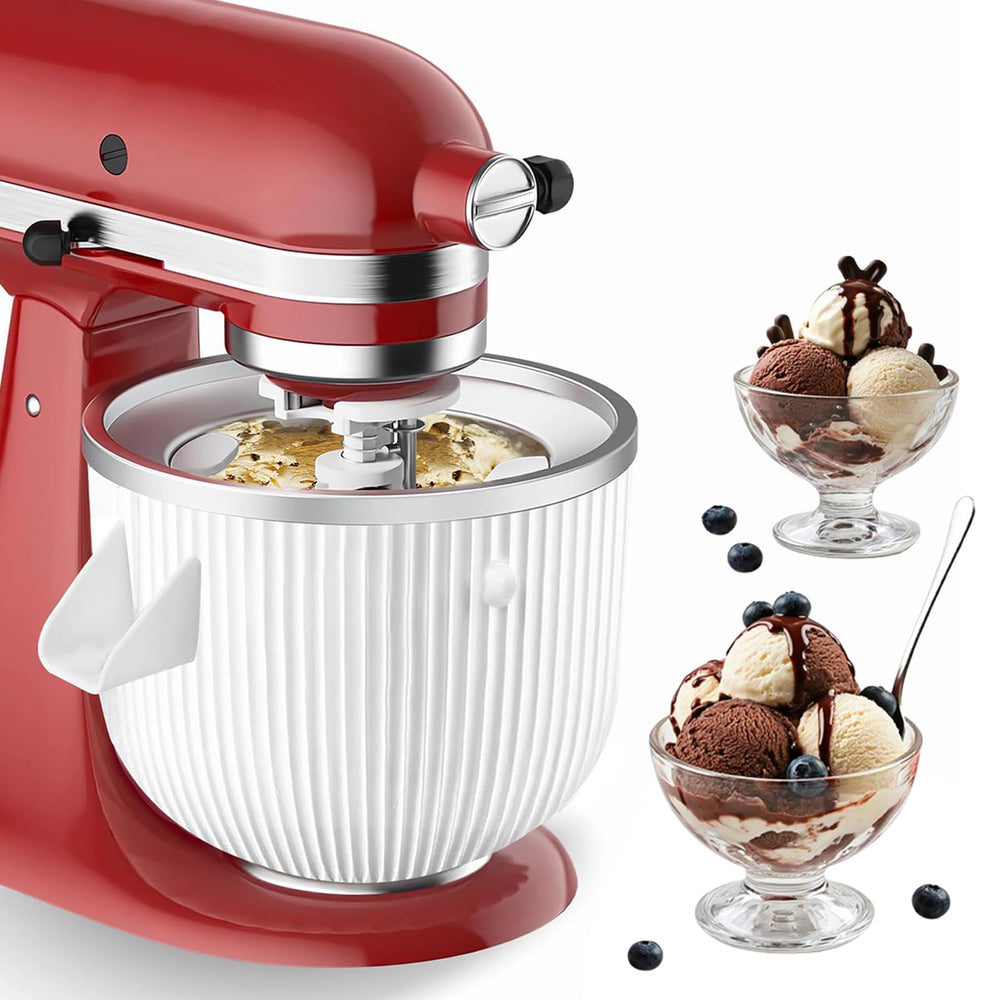Ezato vue avant du bol et emballage affichant compatibilité KitchenAid et gain de place