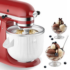 Ezato vue avant du bol et emballage affichant compatibilité KitchenAid et gain de place