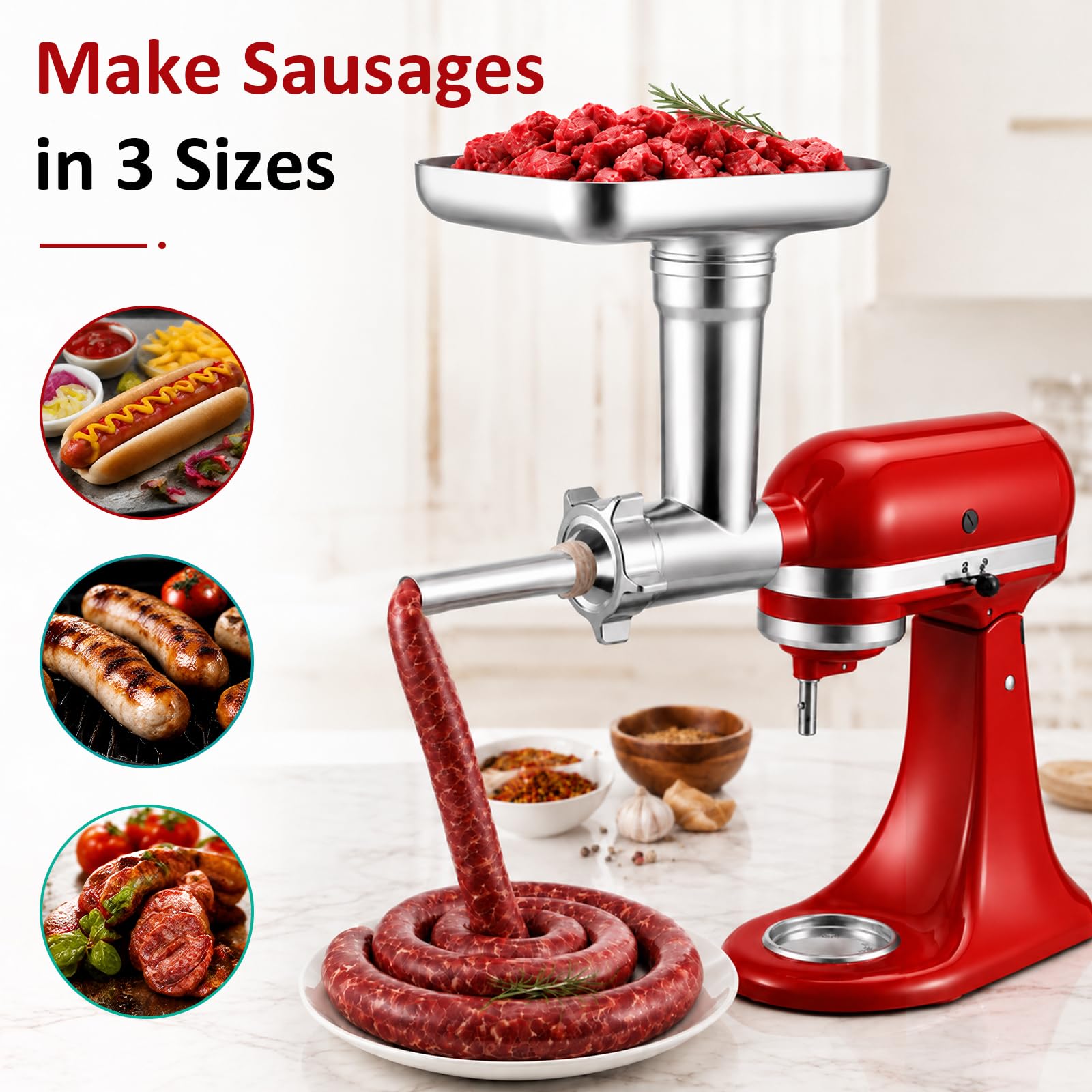 Ezato tubes à saucisse ensemble pour remplissage contrôlé
