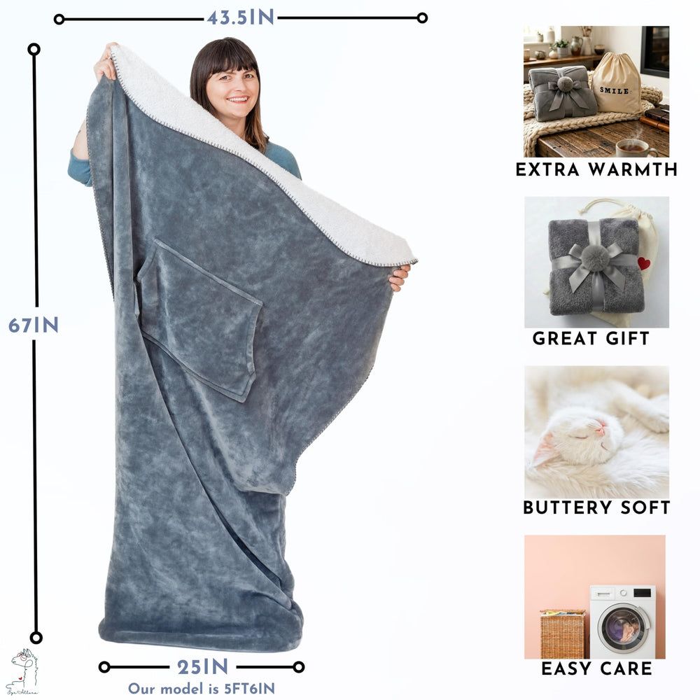 EzrAllora sherpa intérieur pelucheux chaleur isolante visible
