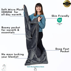 EzrAllora gros plan texture velvet anthracite douce et chaude