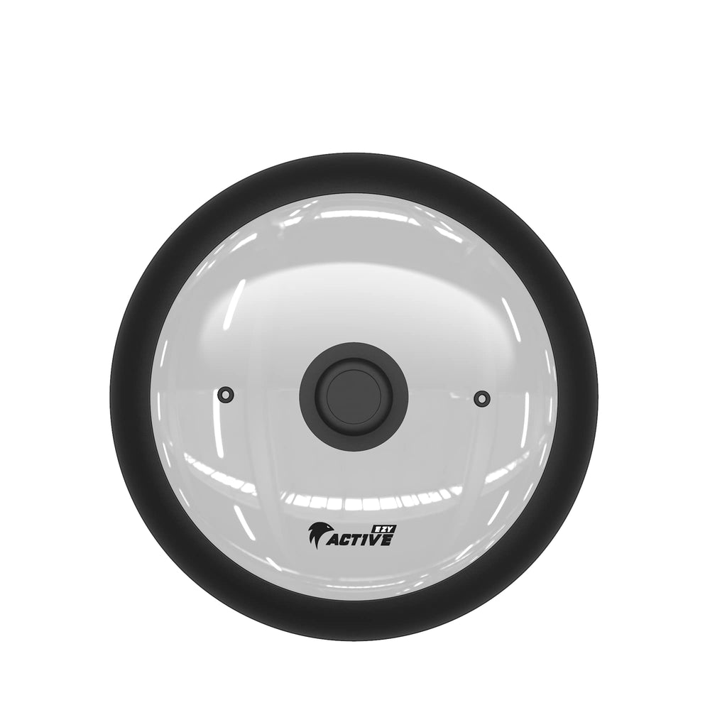 EZY ACTIVE comparaison taille assiettes montrant compatibilité 6 à 10,5 pouces