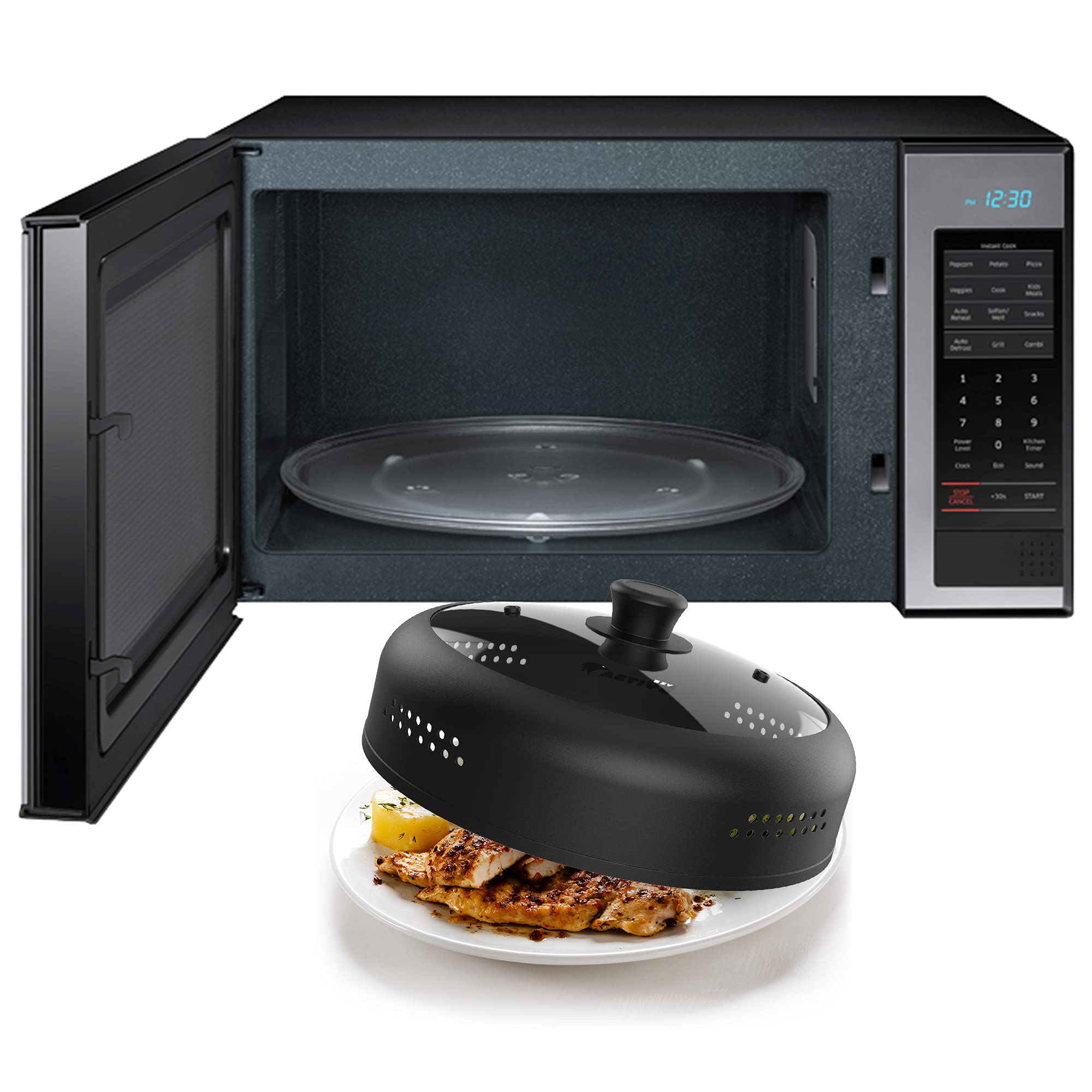 EZY ACTIVE comparaison de taille avec une assiette pour choix adapté