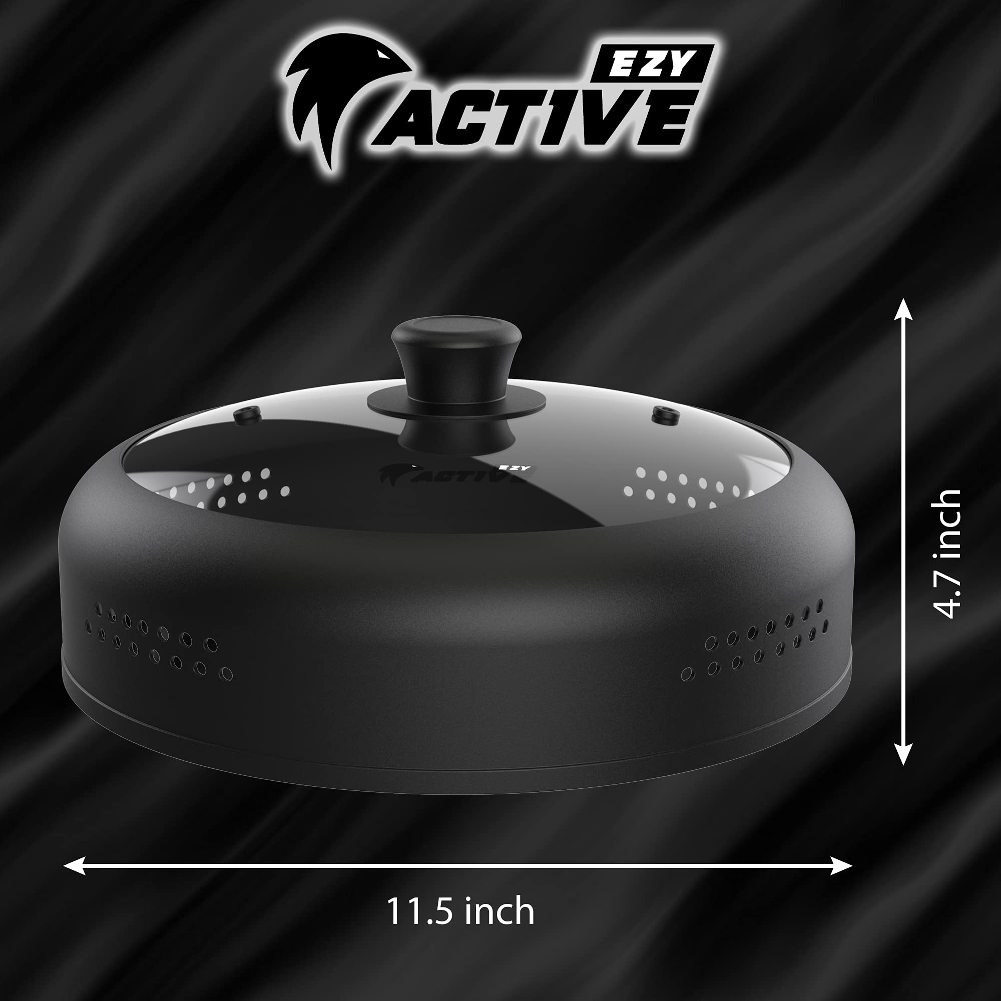 EZY ACTIVE en usage sur assiette pour chauffage sans salissures