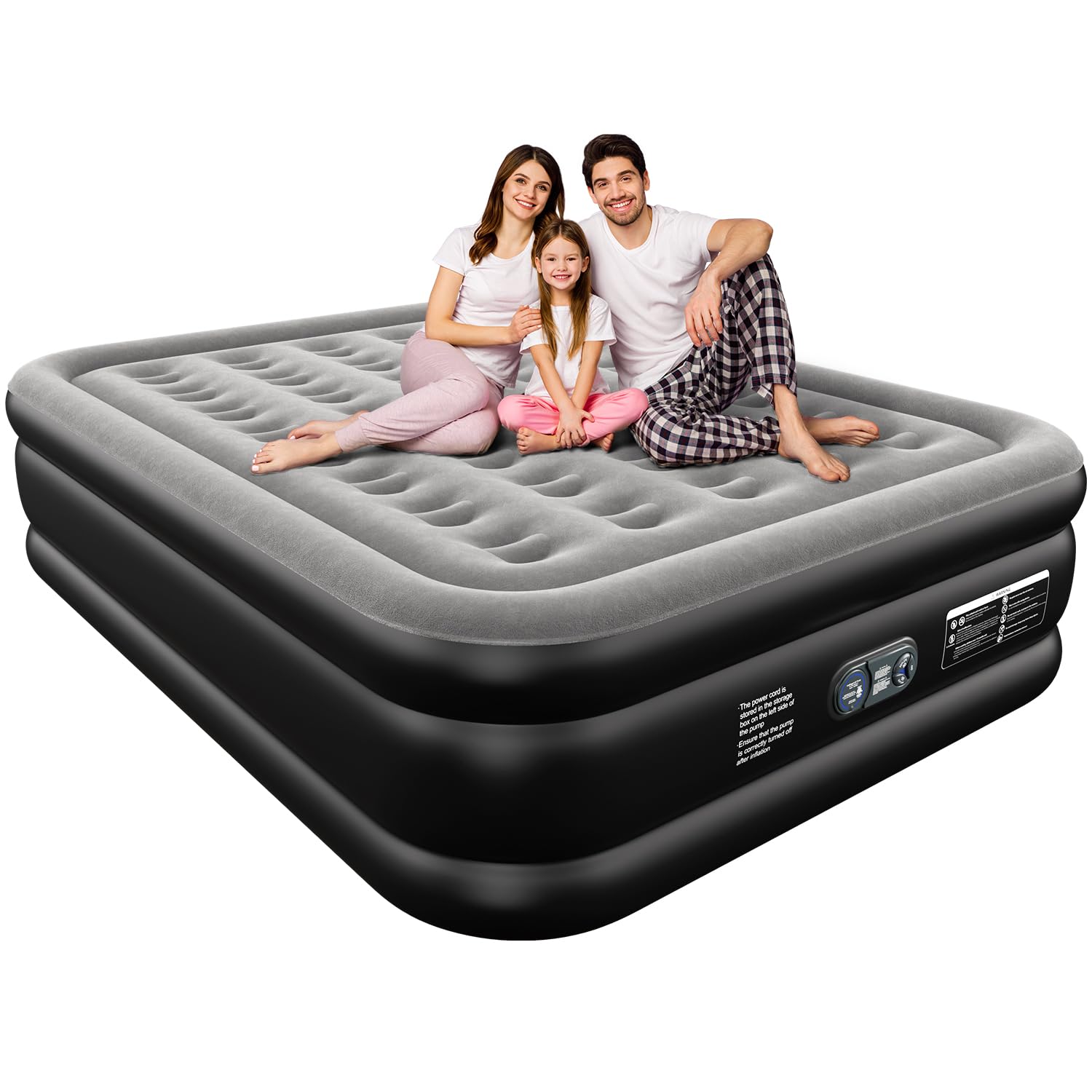 Ezyrest vue frontale du matelas pour présentation et gain d'espace