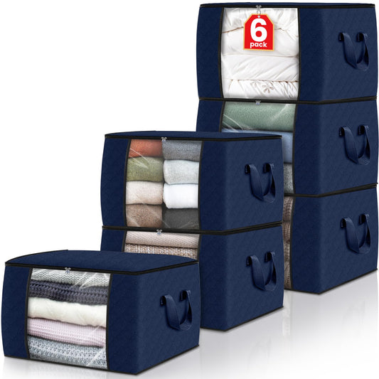 Fab totes face avant avec fenêtre montrant contenu pour repérage rapide