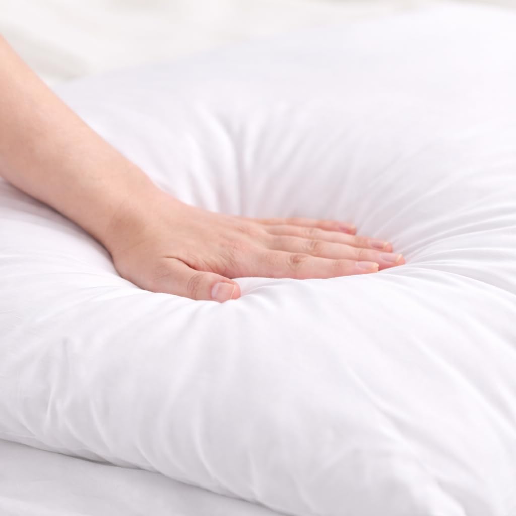 Fabornus insert détail coin couture montrant finition et tenue améliorée du coussin