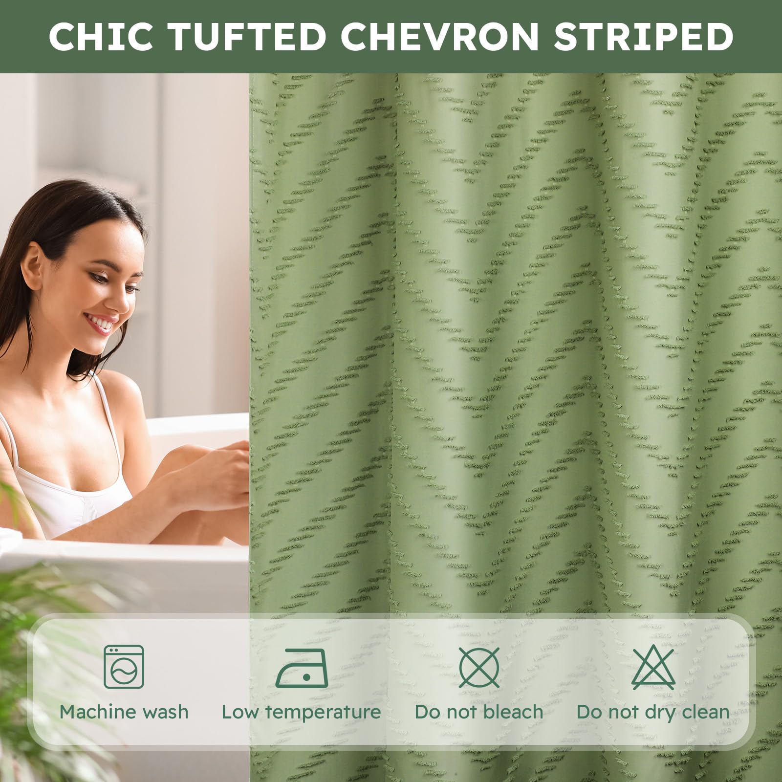 FADOTY gros plan du tissu chevron tufté pour un style élégant