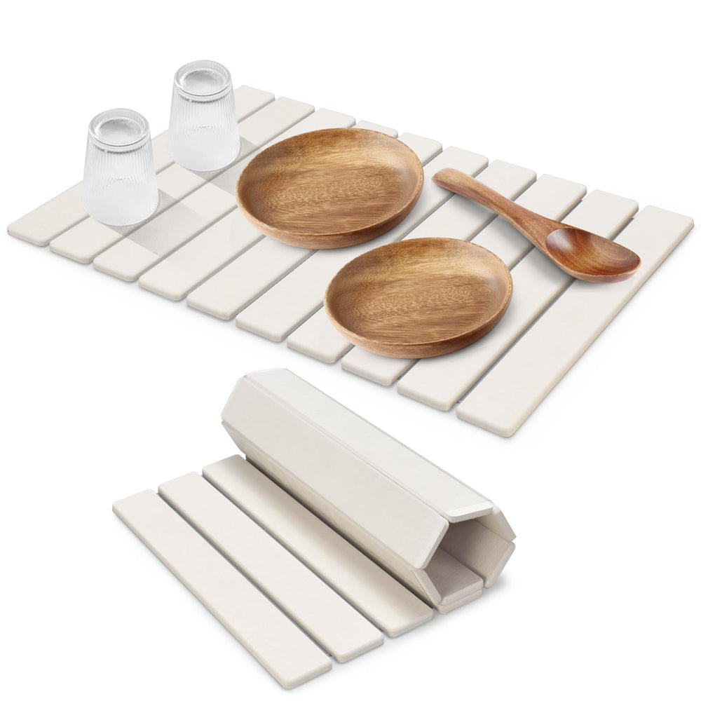 FADSKKJ tapis séchage face avant montrant grande surface et finition élégante