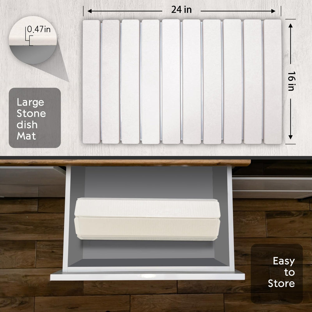 FADSKKJ tapis servant de dessous-de-plat pour protèger le plan de travail