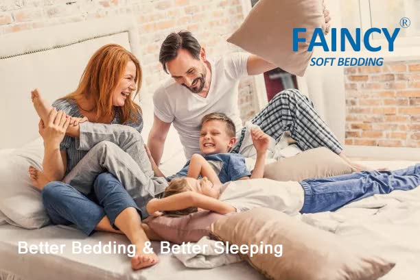 Faincy couette en situation chambre crée atmosphère moderne et accueillante