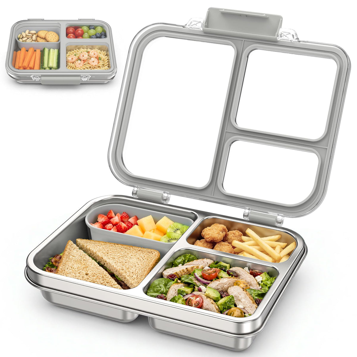 FAJSL boîte bento face avant montrant solidité et design pratique