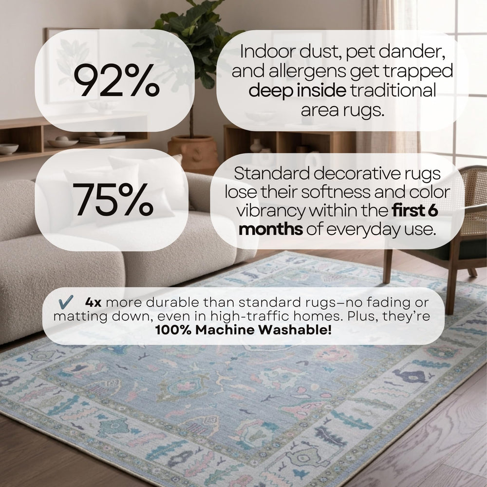 Fame Rugs tapis installé dans un salon apportant chaleur et style