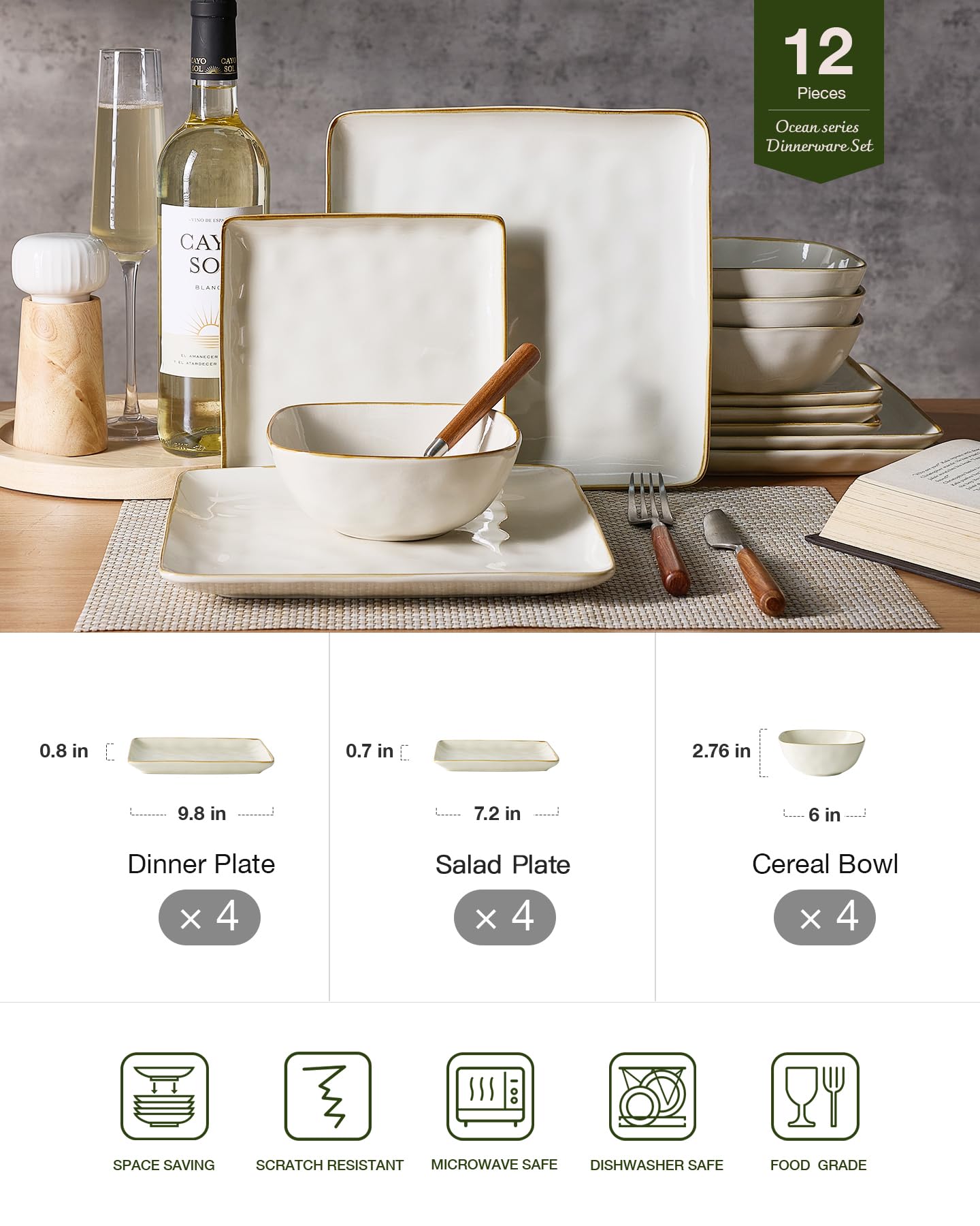 famiware assiette à salade mettant en valeur design et polyvalence
