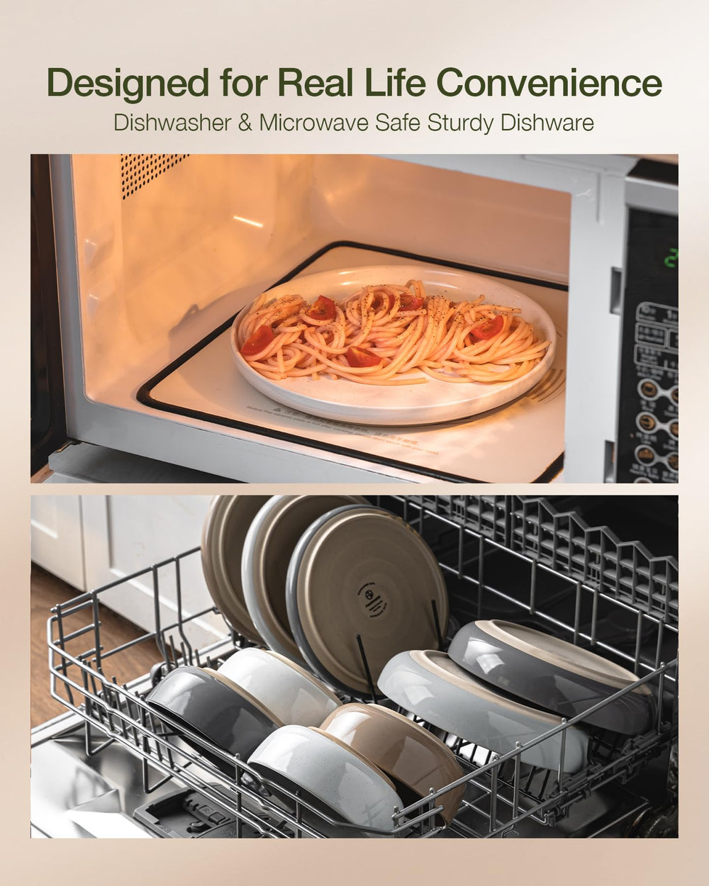 famiware empilement des assiettes Milkyway, design compact pour un rangement optimisé