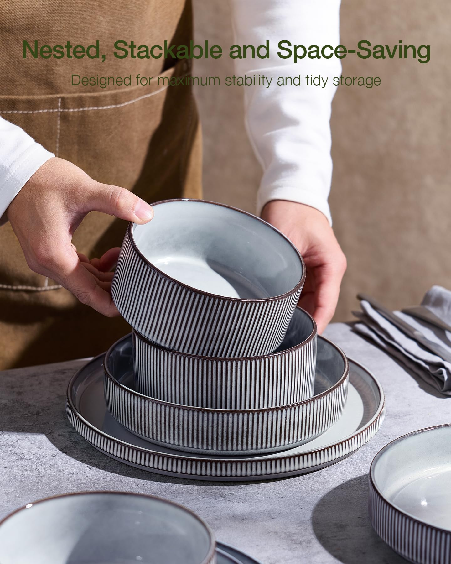 famiware assiette servie sur table stylée valorisant présentation des plats