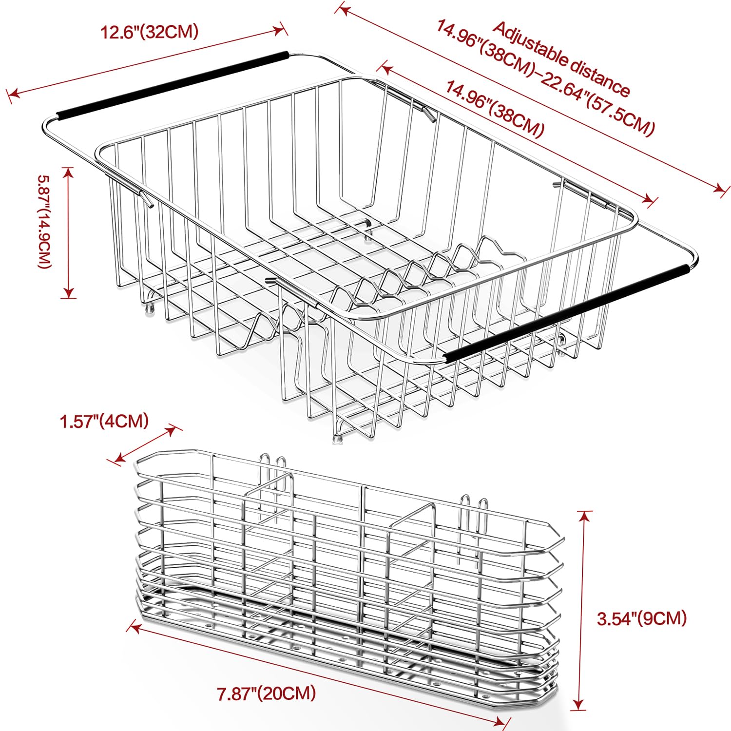 Gros plan acier inoxydable 304 Fanbsy montrant finition résistante et durable