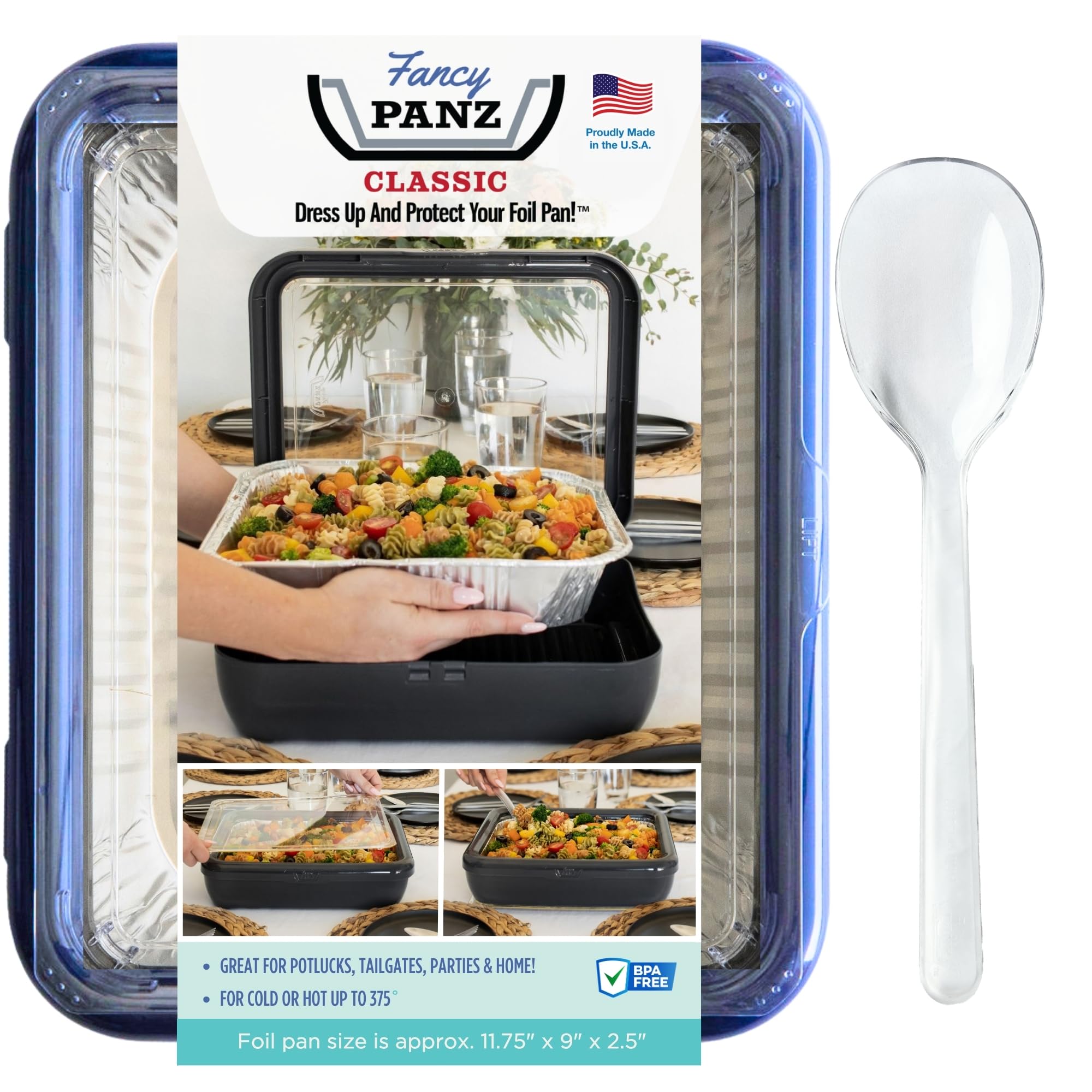 Fancy Panz vue avant montrant une présentation élégante et transport sûre