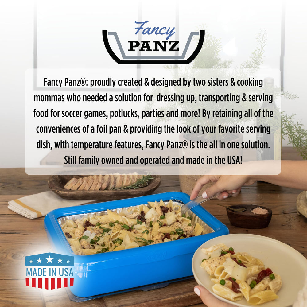 Fancy Panz étiquette Made in USA et matériau sans BPA affirmant sécurité et qualité