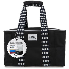 Fancy Panz sac isotherme noir vue avant pour transport soigné