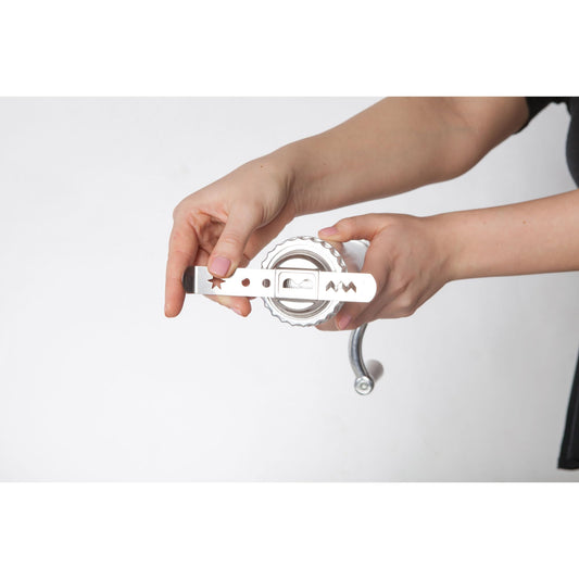 Fante's plaque interchangeable cinq motifs pour formes traditionnelles