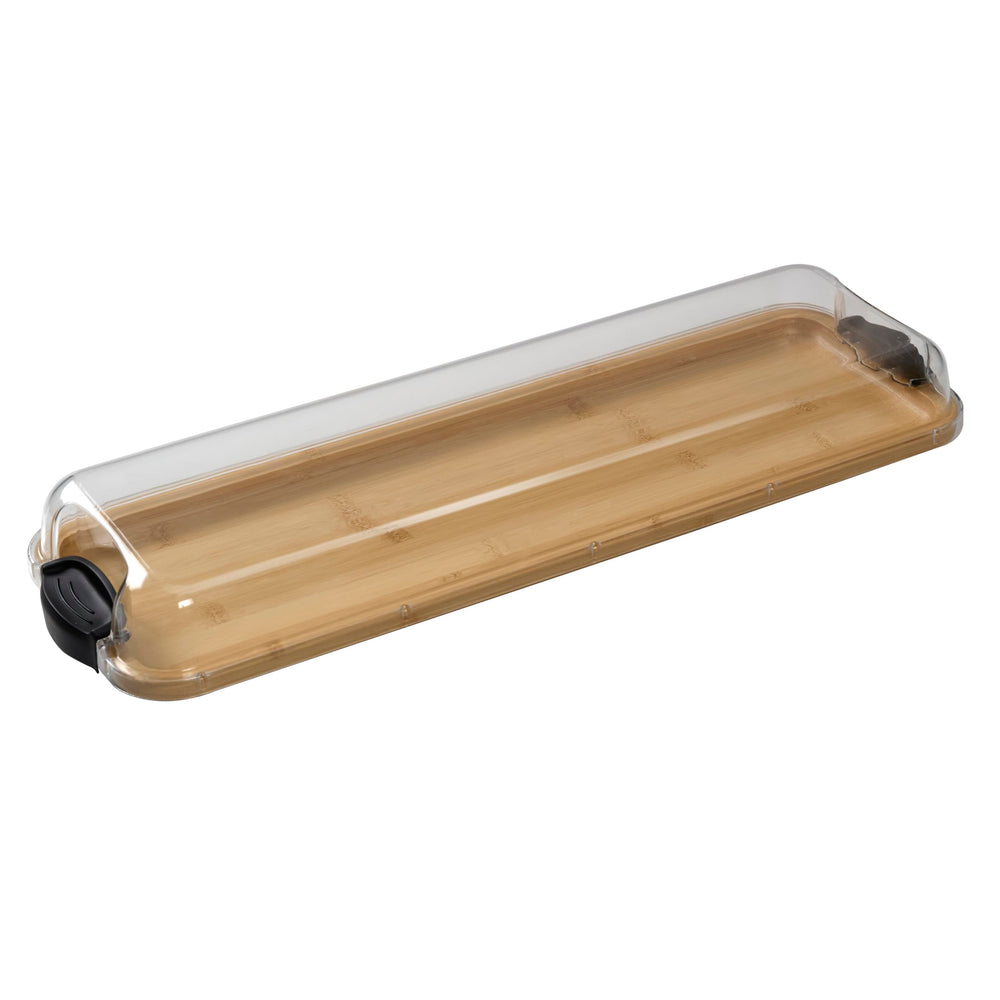 Farberware face préparation bambou montrant surface robuste pour découpe