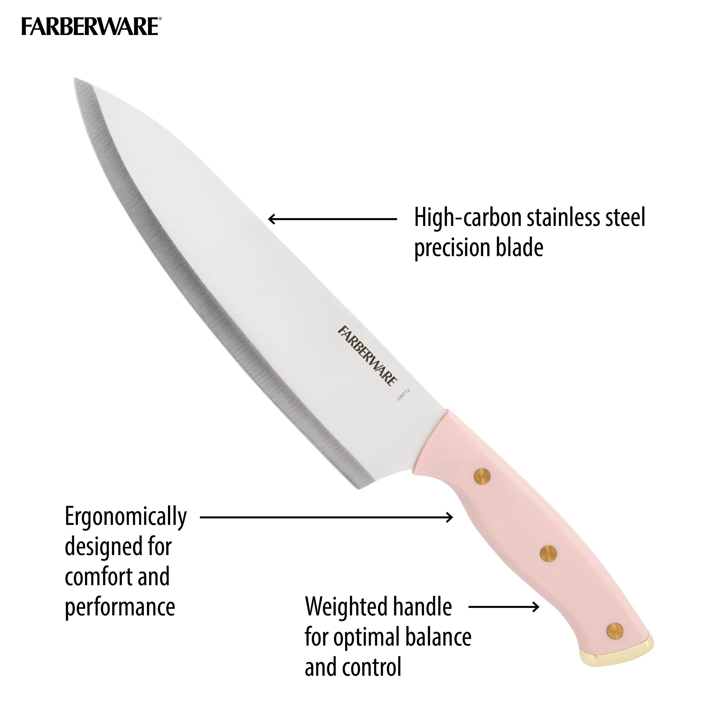 Farberware ciseaux et fusil d’affûtage pour entretien simple des lames