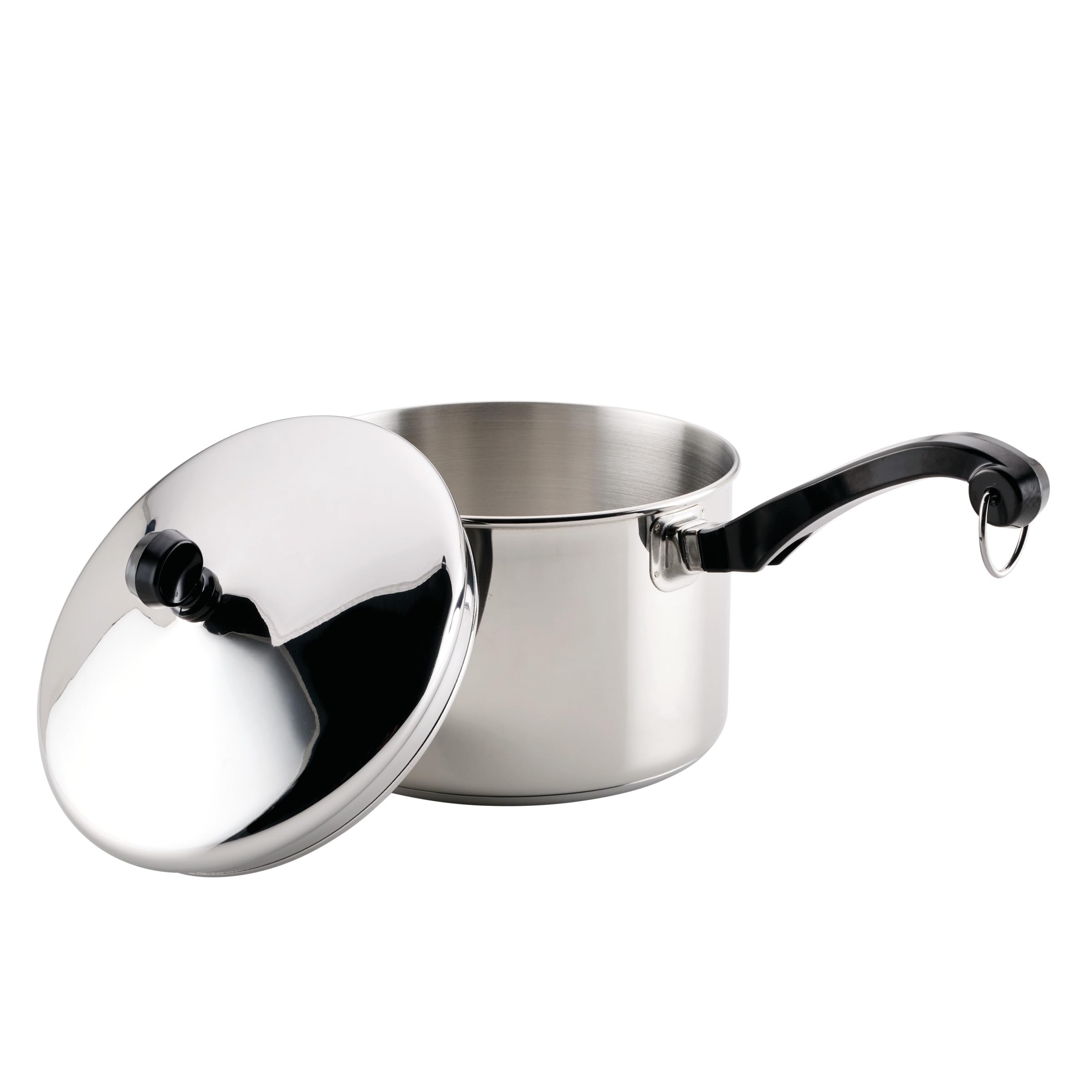 Farberware casserole sur plaque à induction montrant compatibilité