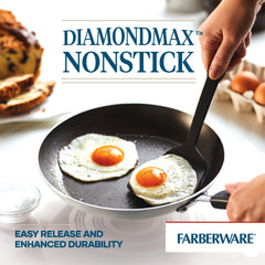 Farberware Cookstart détail de la poignée rivetée pour prise sûre et maniabilité confortable