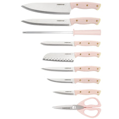 Farberware couteau de chef en action pour coupes rapides et régulières