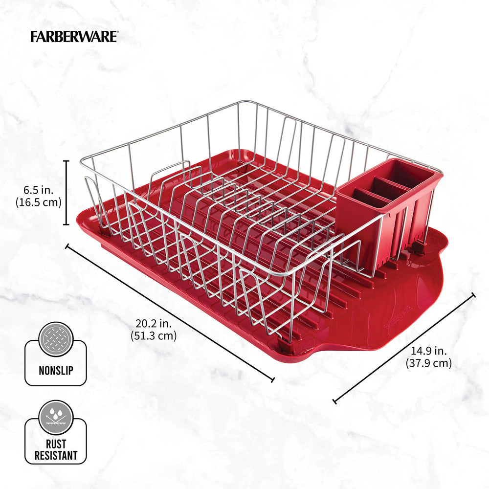 Farberware détail de finition chrome résistant à la rouille et durable