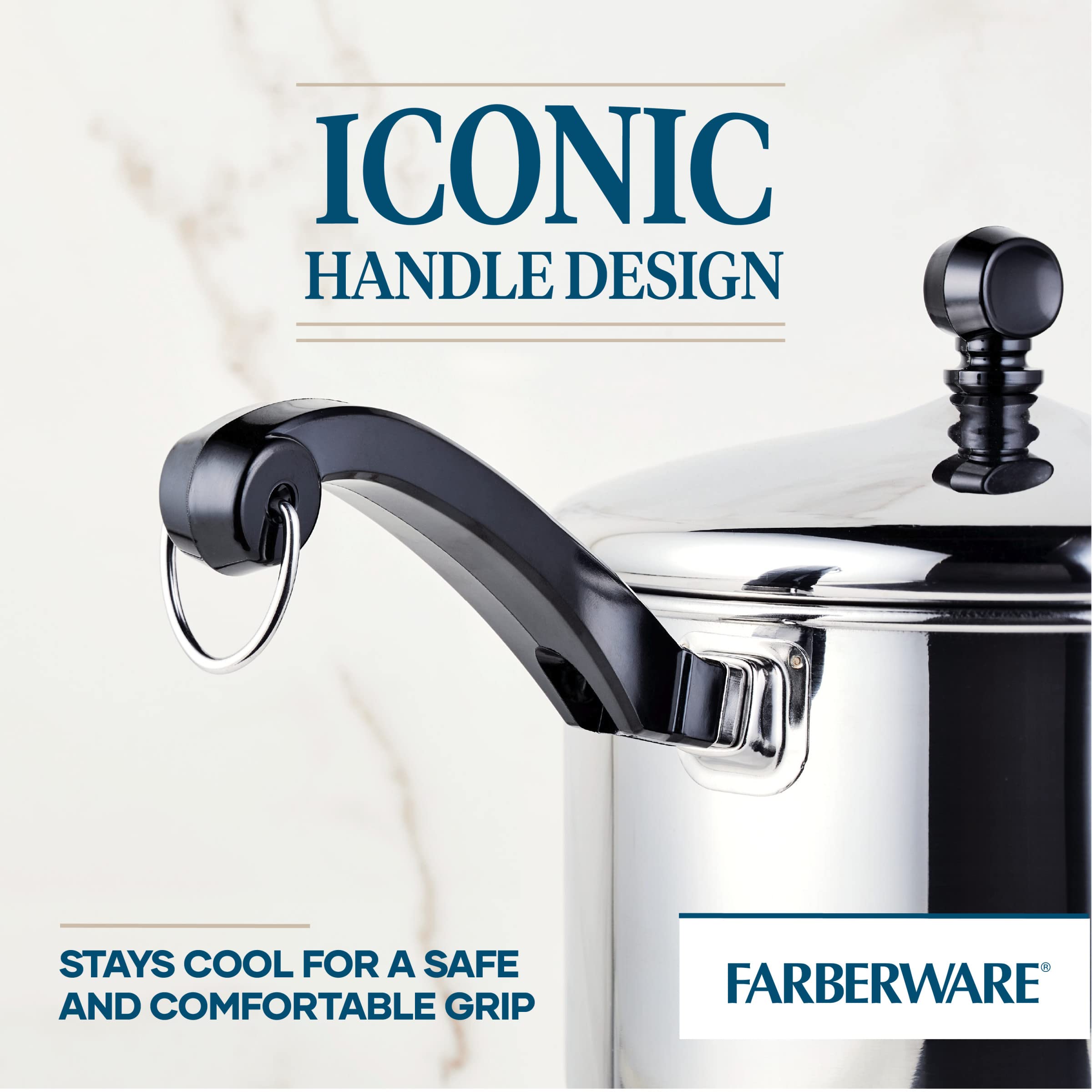 Farberware comparaison d'échelle avec cuillère pour visualiser la capacité