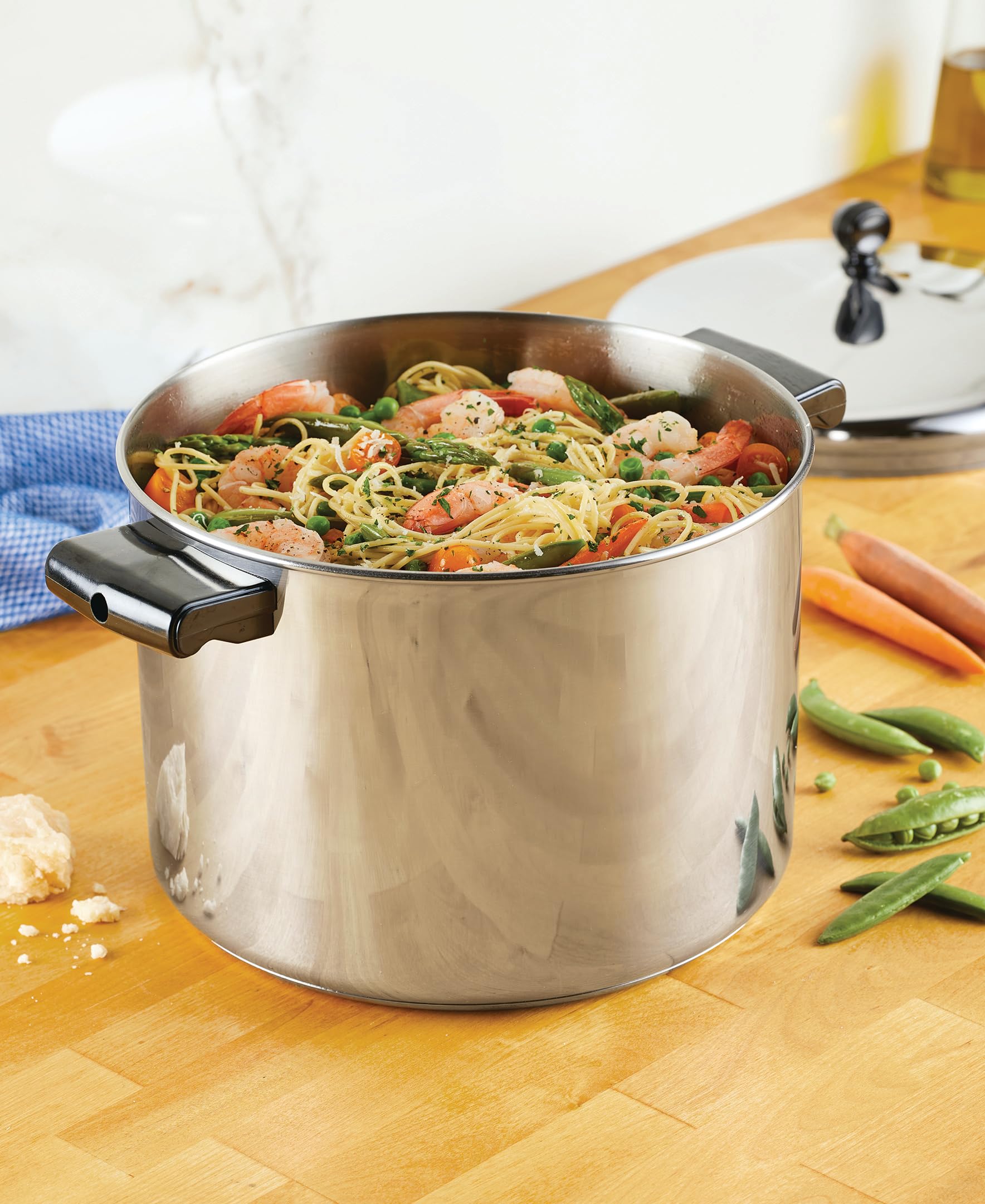Farberware couvercle auto-baignant détaillé, retient humidité et saveurs