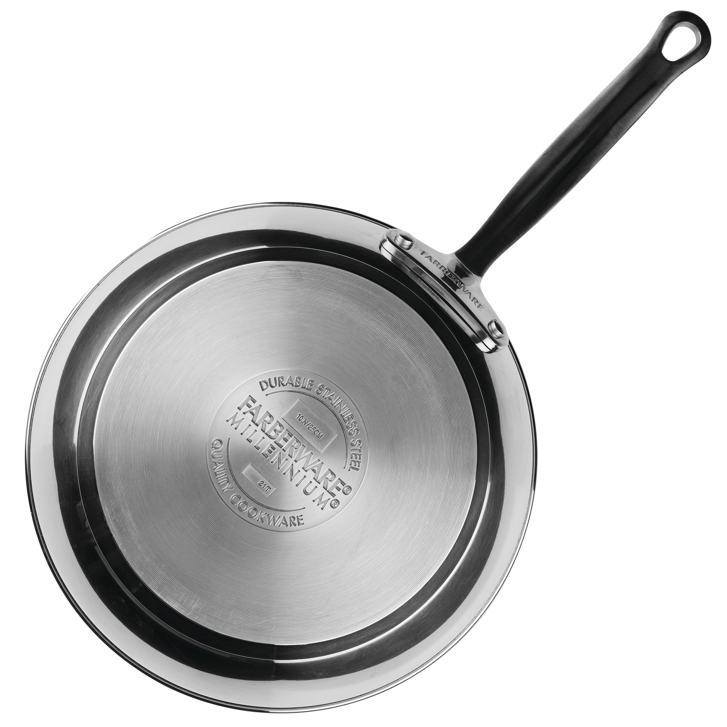 Farberware comparaison d’échelle montrant tailles utiles pour chaque plat