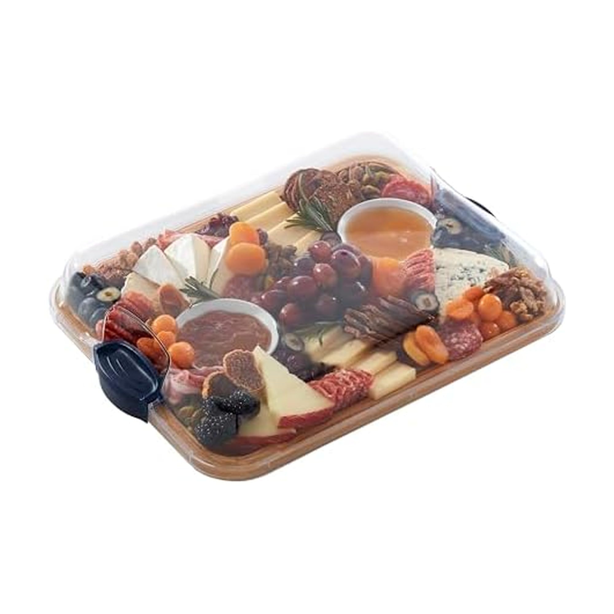 Farberware planche bambou face présentoir montrant plateau élégant et protection