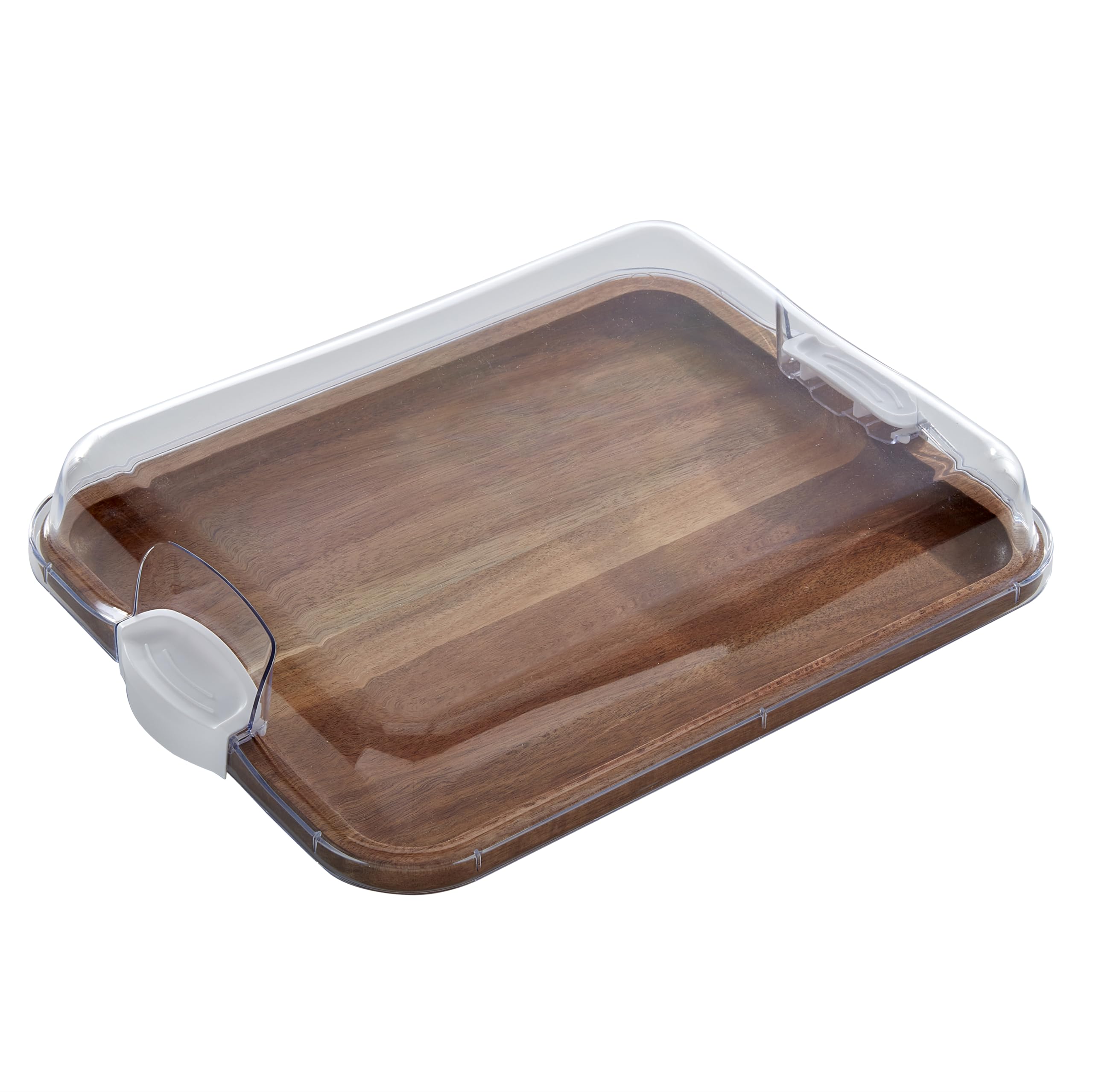 Farberware bord surélevé gardant aliments en place pendant le service