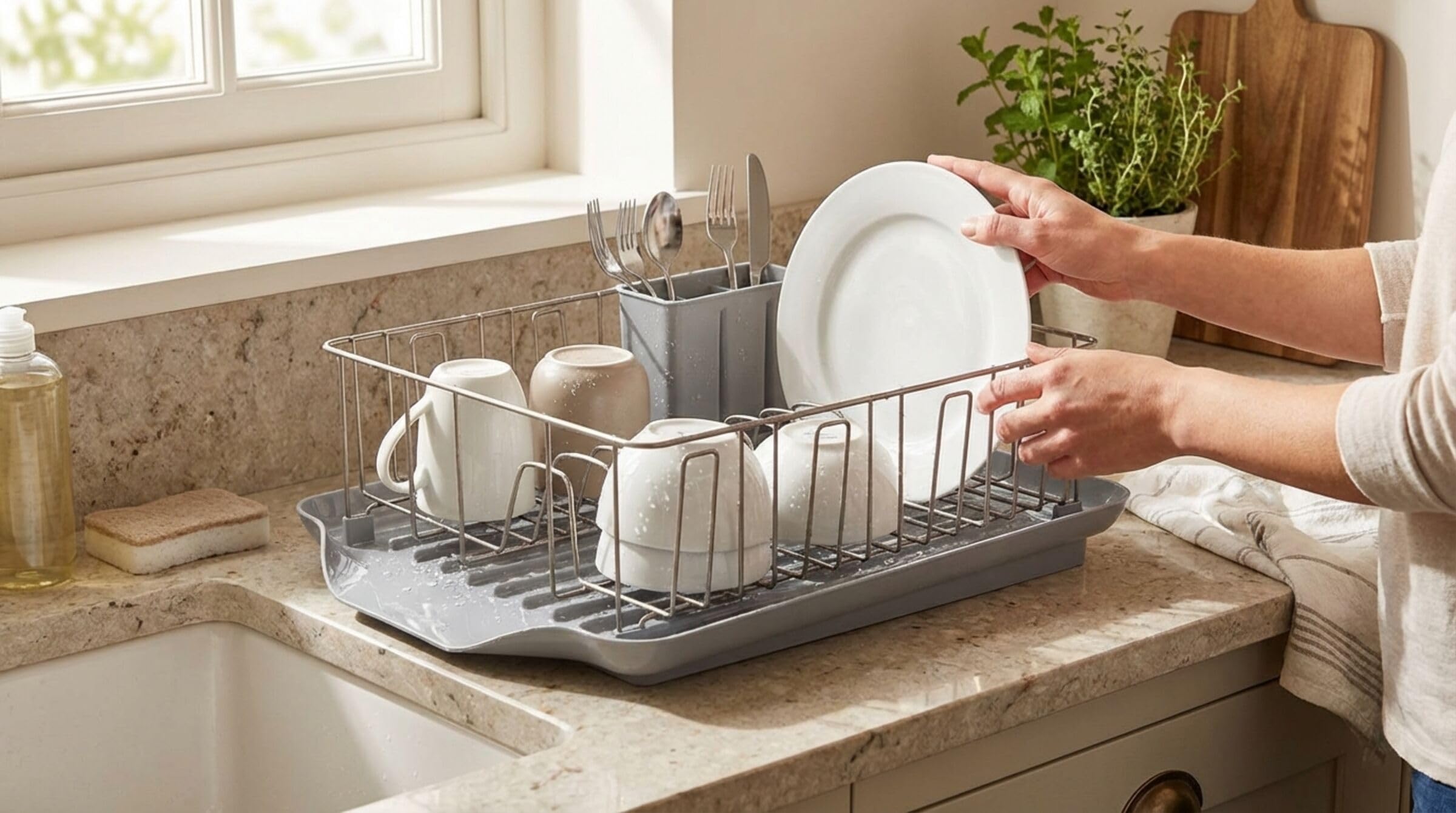 Farberware plateau seul utilisé pour sécher plats larges et plaques